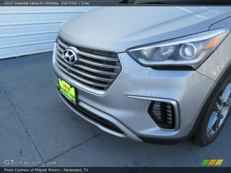Iron Frost / Gray 2017 Hyundai Santa Fe Ultimate
