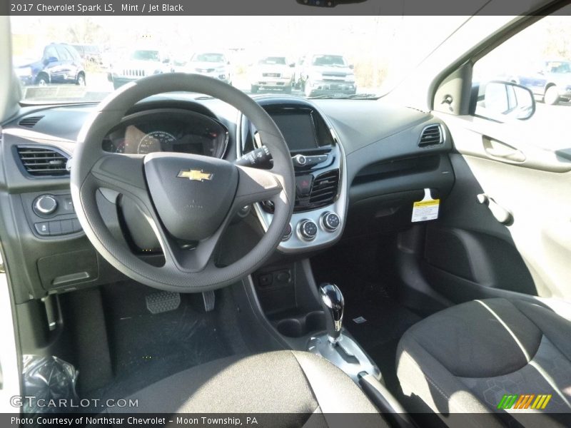 Mint / Jet Black 2017 Chevrolet Spark LS