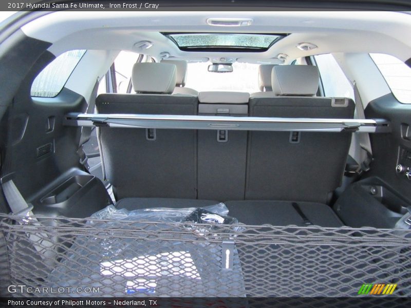 Iron Frost / Gray 2017 Hyundai Santa Fe Ultimate