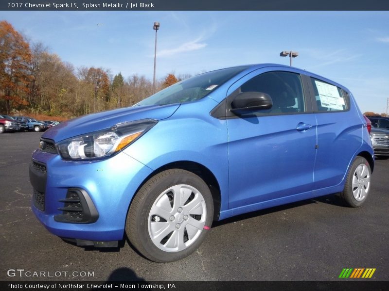 Splash Metallic / Jet Black 2017 Chevrolet Spark LS