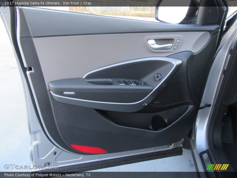 Iron Frost / Gray 2017 Hyundai Santa Fe Ultimate