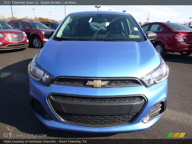 Splash Metallic / Jet Black 2017 Chevrolet Spark LS