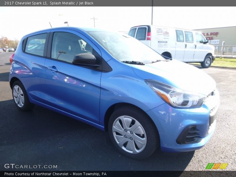 Splash Metallic / Jet Black 2017 Chevrolet Spark LS