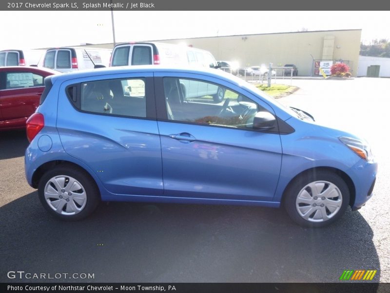 Splash Metallic / Jet Black 2017 Chevrolet Spark LS