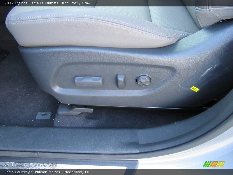 Iron Frost / Gray 2017 Hyundai Santa Fe Ultimate