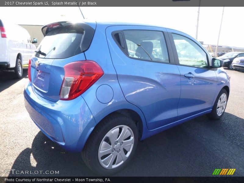 Splash Metallic / Jet Black 2017 Chevrolet Spark LS