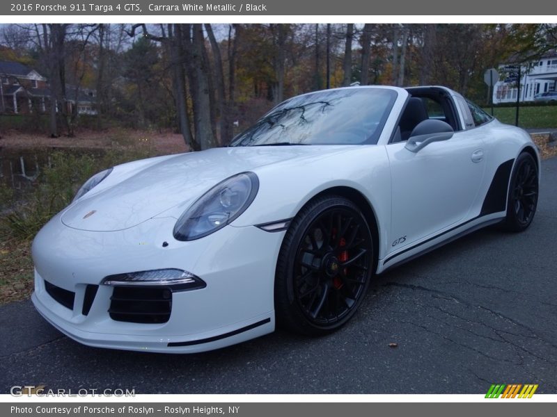 Carrara White Metallic / Black 2016 Porsche 911 Targa 4 GTS