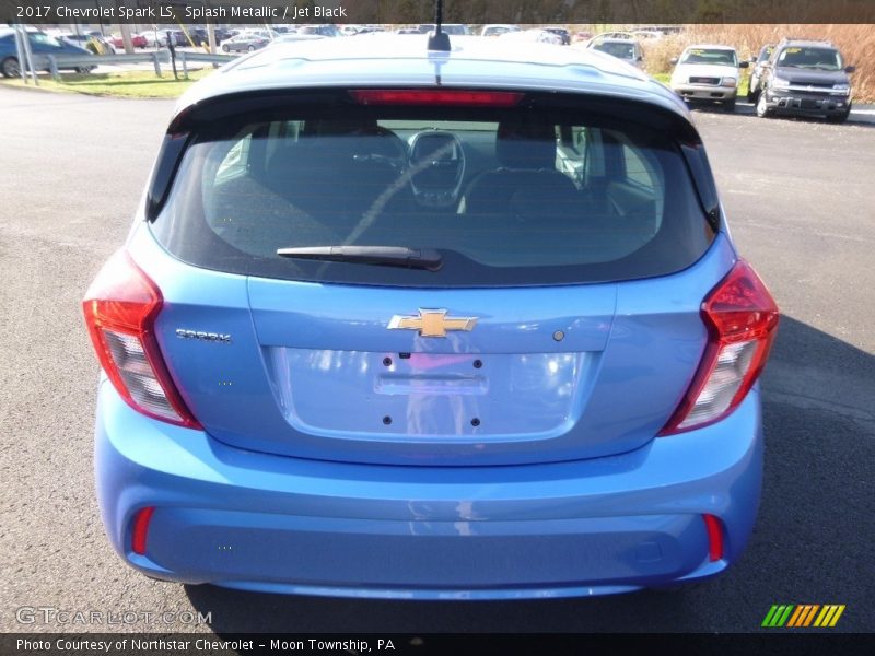 Splash Metallic / Jet Black 2017 Chevrolet Spark LS