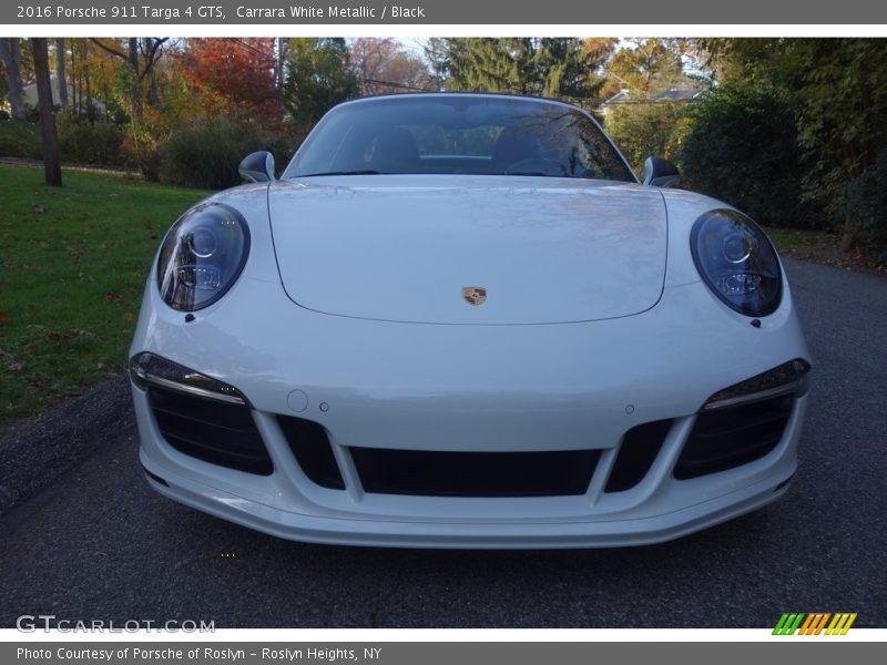 Carrara White Metallic / Black 2016 Porsche 911 Targa 4 GTS