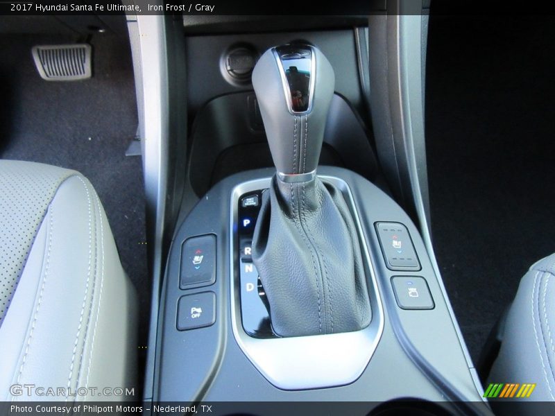 Iron Frost / Gray 2017 Hyundai Santa Fe Ultimate