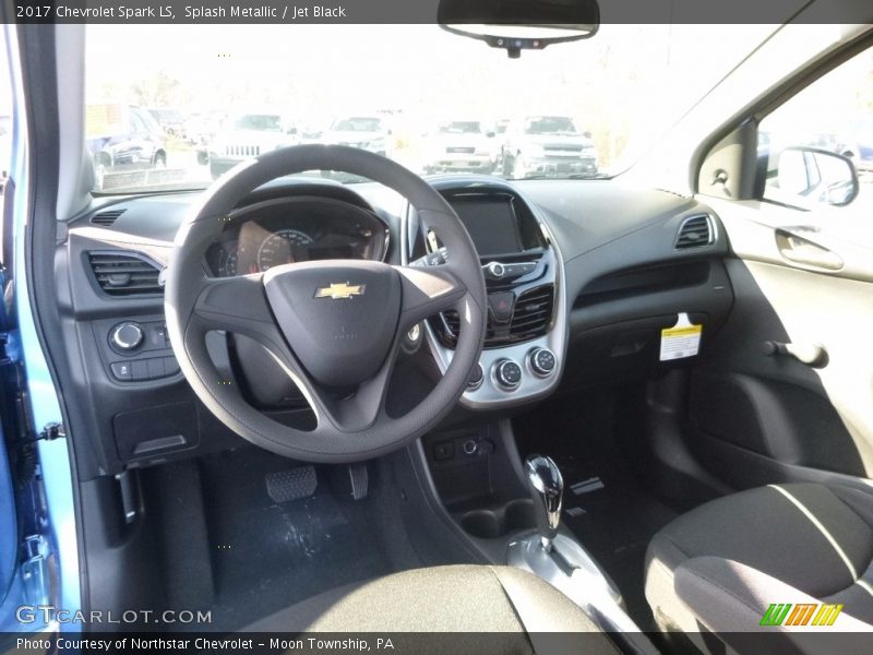 Splash Metallic / Jet Black 2017 Chevrolet Spark LS