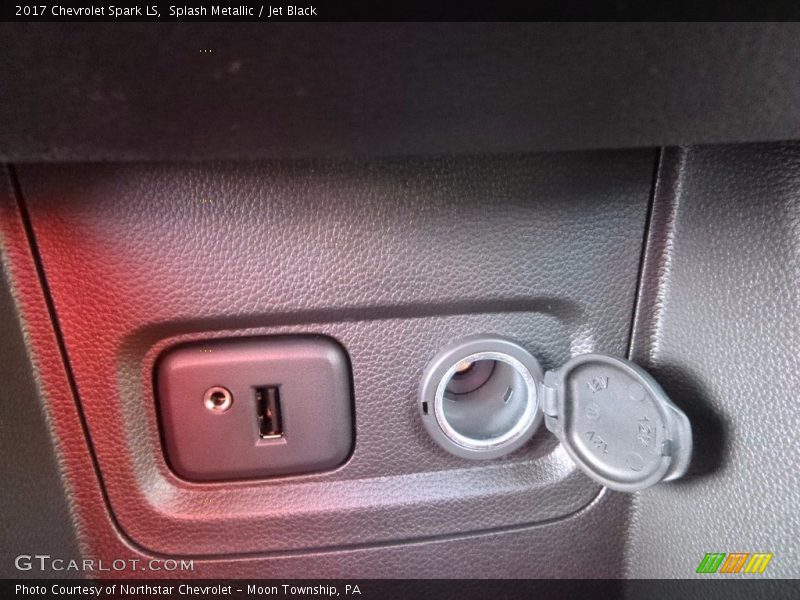 Splash Metallic / Jet Black 2017 Chevrolet Spark LS