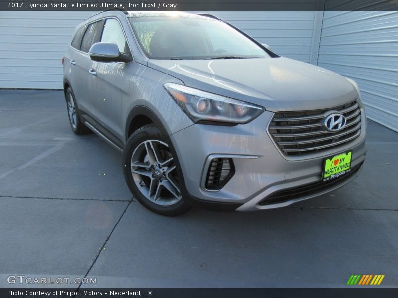 Iron Frost / Gray 2017 Hyundai Santa Fe Limited Ultimate