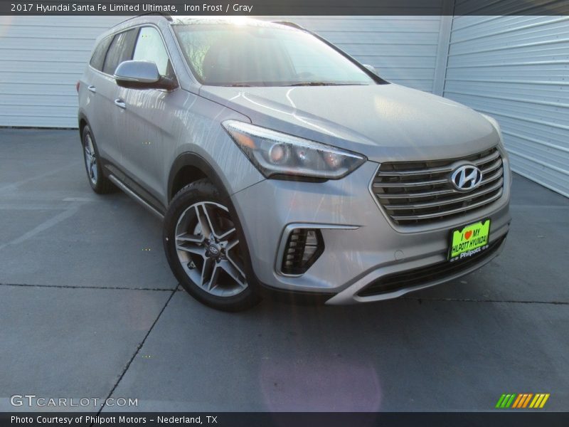 Iron Frost / Gray 2017 Hyundai Santa Fe Limited Ultimate