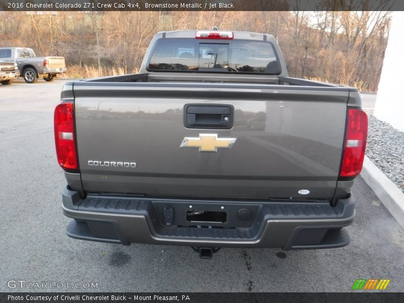 Brownstone Metallic / Jet Black 2016 Chevrolet Colorado Z71 Crew Cab 4x4
