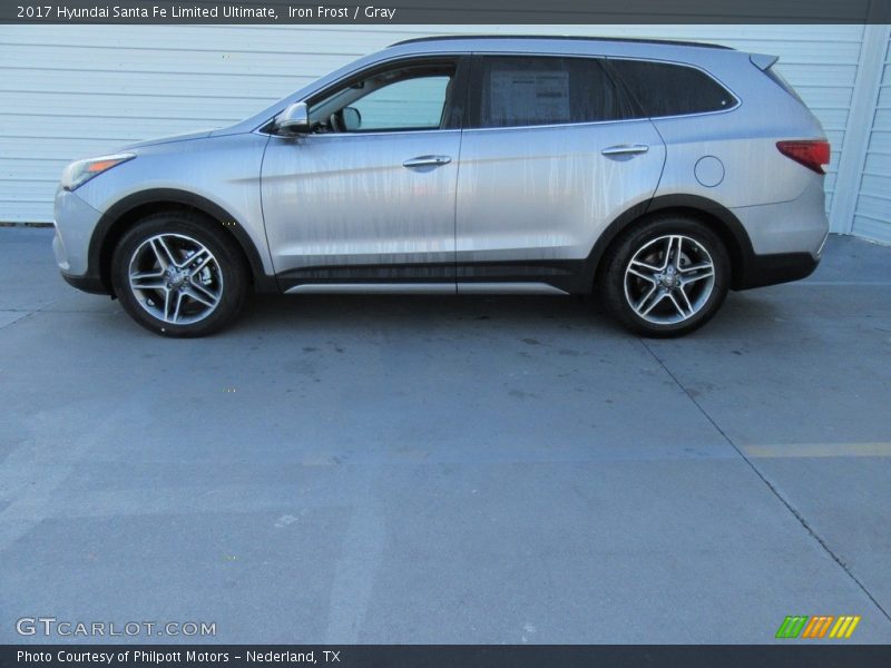 Iron Frost / Gray 2017 Hyundai Santa Fe Limited Ultimate
