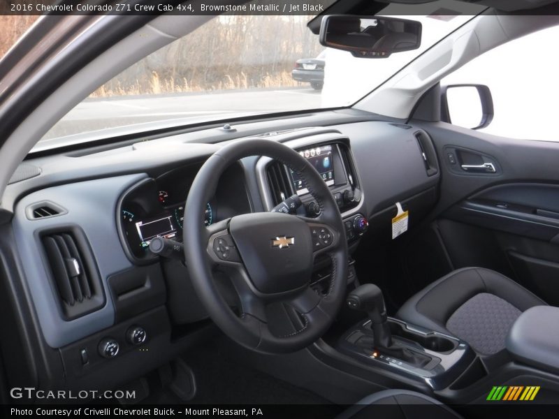 Brownstone Metallic / Jet Black 2016 Chevrolet Colorado Z71 Crew Cab 4x4