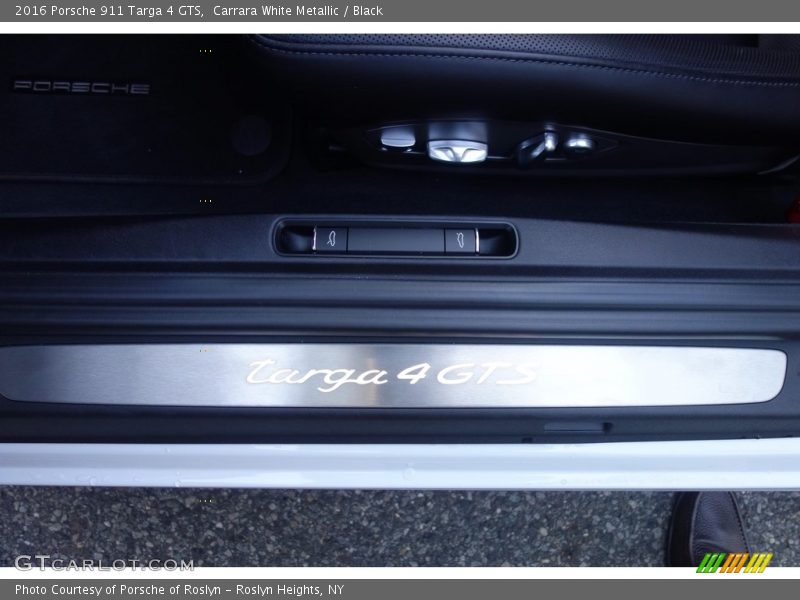 Carrara White Metallic / Black 2016 Porsche 911 Targa 4 GTS