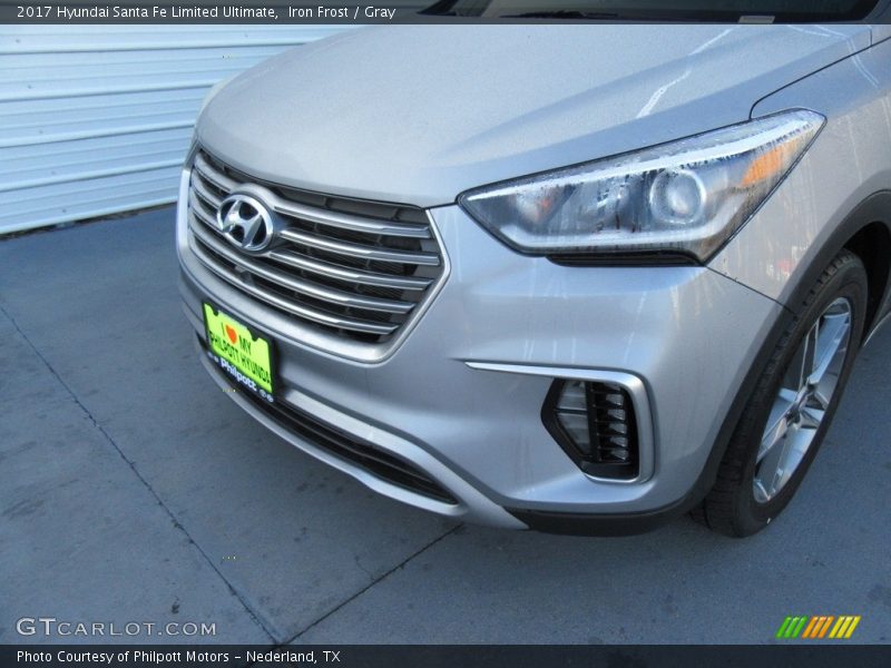Iron Frost / Gray 2017 Hyundai Santa Fe Limited Ultimate