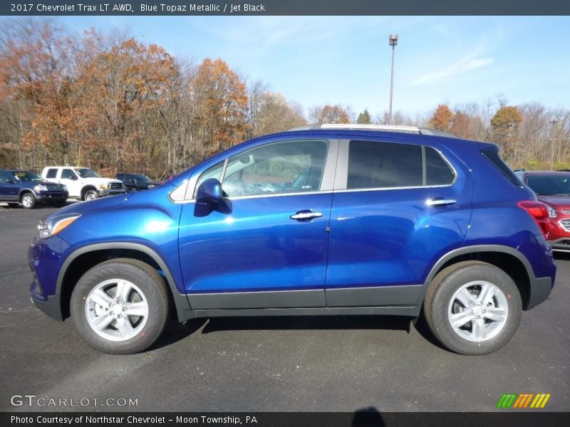  2017 Trax LT AWD Blue Topaz Metallic