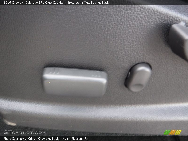 Brownstone Metallic / Jet Black 2016 Chevrolet Colorado Z71 Crew Cab 4x4