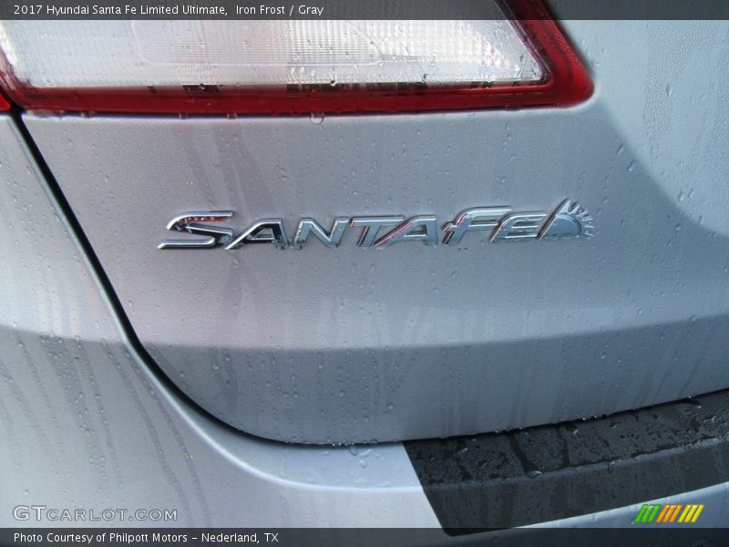 Iron Frost / Gray 2017 Hyundai Santa Fe Limited Ultimate