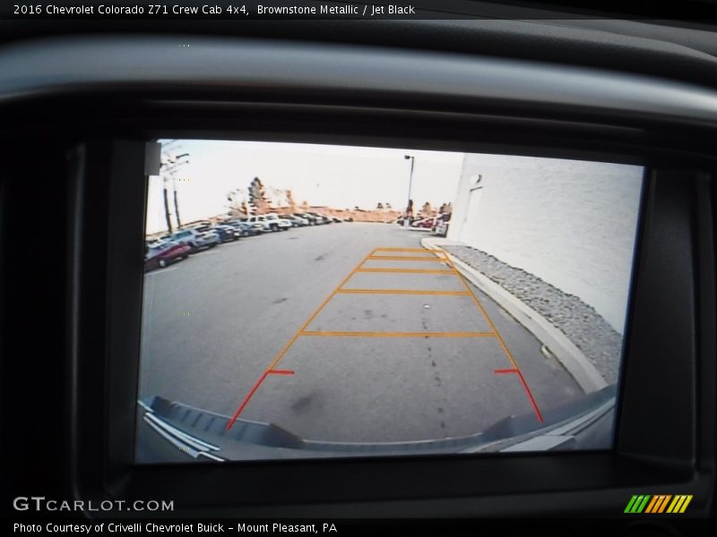 Brownstone Metallic / Jet Black 2016 Chevrolet Colorado Z71 Crew Cab 4x4