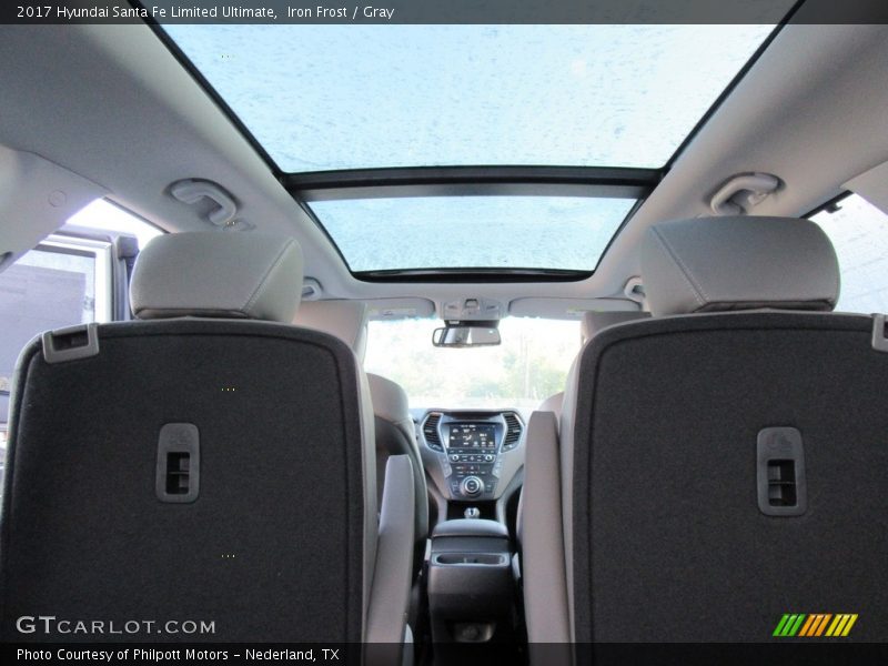 Iron Frost / Gray 2017 Hyundai Santa Fe Limited Ultimate
