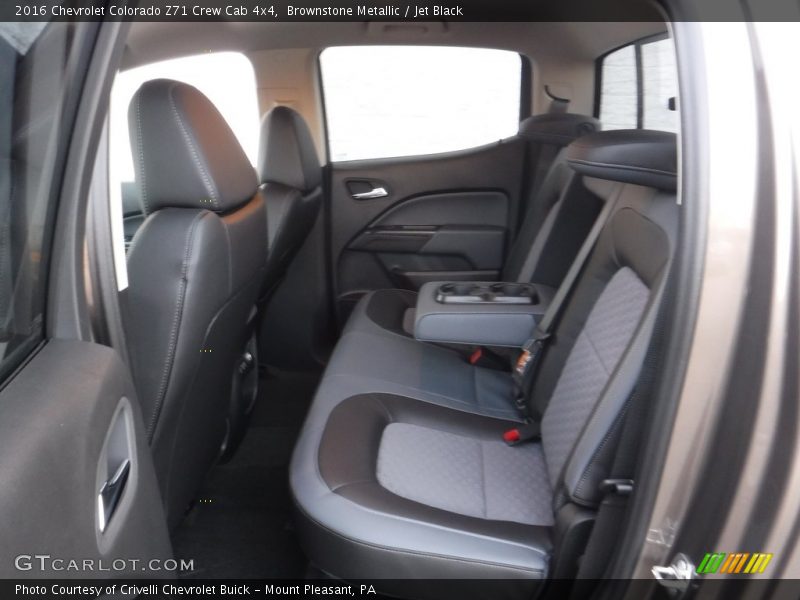 Brownstone Metallic / Jet Black 2016 Chevrolet Colorado Z71 Crew Cab 4x4