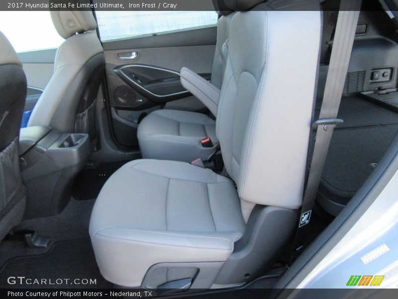 Iron Frost / Gray 2017 Hyundai Santa Fe Limited Ultimate