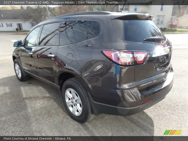 Tungsten Metallic / Dark Titanium/Light Titanium 2017 Chevrolet Traverse LS AWD