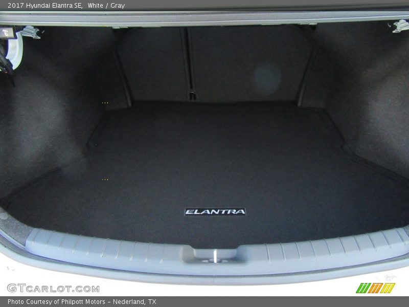 White / Gray 2017 Hyundai Elantra SE