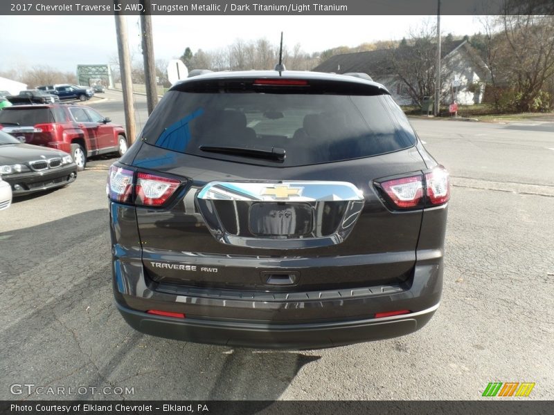 Tungsten Metallic / Dark Titanium/Light Titanium 2017 Chevrolet Traverse LS AWD