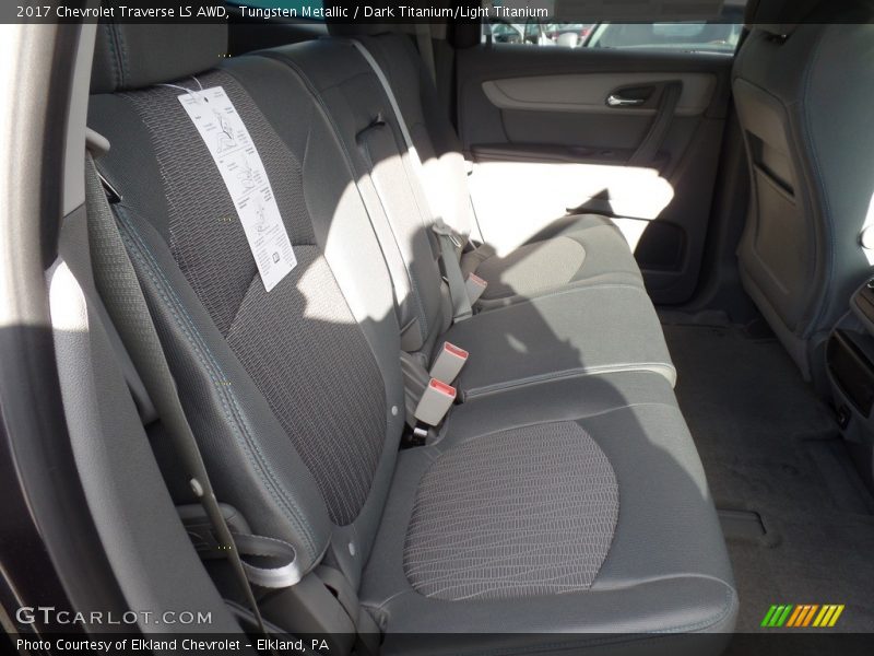 Tungsten Metallic / Dark Titanium/Light Titanium 2017 Chevrolet Traverse LS AWD