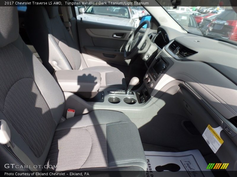 Tungsten Metallic / Dark Titanium/Light Titanium 2017 Chevrolet Traverse LS AWD