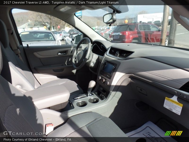 Tungsten Metallic / Dark Titanium/Light Titanium 2017 Chevrolet Traverse LS AWD
