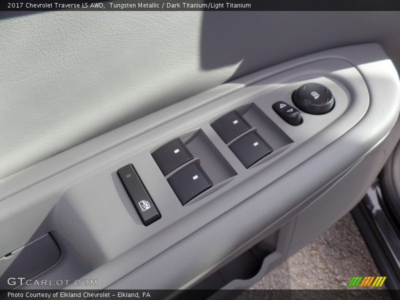 Tungsten Metallic / Dark Titanium/Light Titanium 2017 Chevrolet Traverse LS AWD