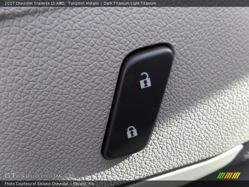 Tungsten Metallic / Dark Titanium/Light Titanium 2017 Chevrolet Traverse LS AWD