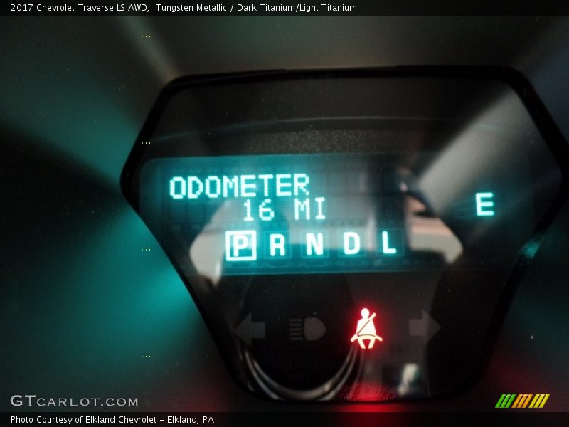 Tungsten Metallic / Dark Titanium/Light Titanium 2017 Chevrolet Traverse LS AWD