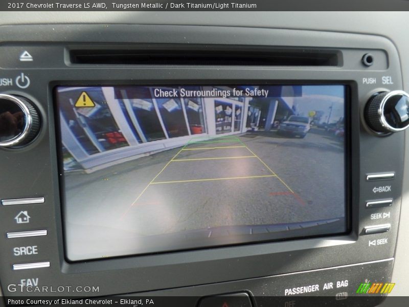 Tungsten Metallic / Dark Titanium/Light Titanium 2017 Chevrolet Traverse LS AWD