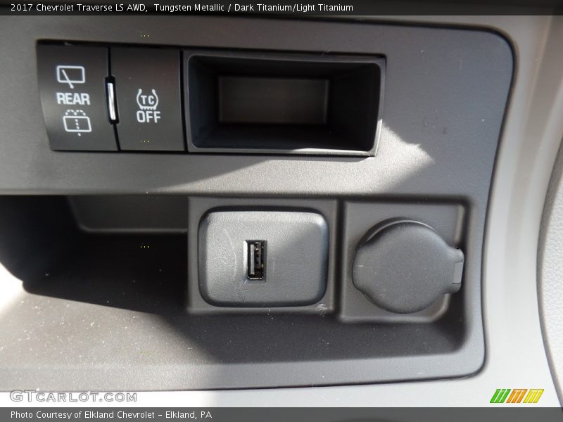 Tungsten Metallic / Dark Titanium/Light Titanium 2017 Chevrolet Traverse LS AWD
