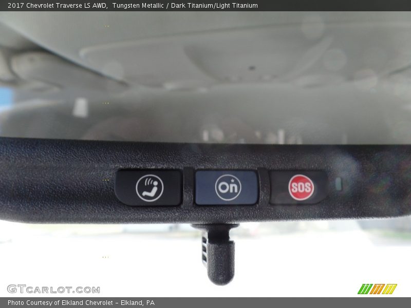 Tungsten Metallic / Dark Titanium/Light Titanium 2017 Chevrolet Traverse LS AWD