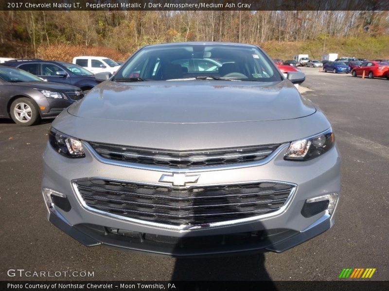 Pepperdust Metallic / Dark Atmosphere/Medium Ash Gray 2017 Chevrolet Malibu LT