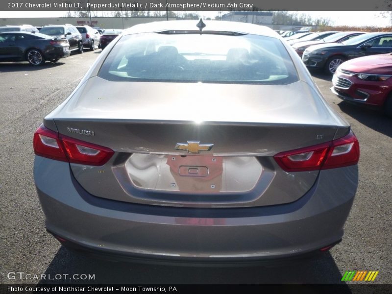 Pepperdust Metallic / Dark Atmosphere/Medium Ash Gray 2017 Chevrolet Malibu LT