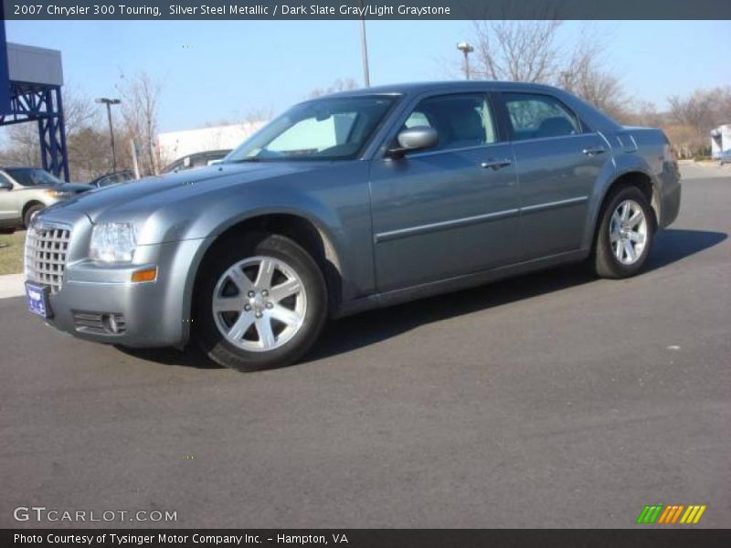 Silver Steel Metallic / Dark Slate Gray/Light Graystone 2007 Chrysler 300 Touring