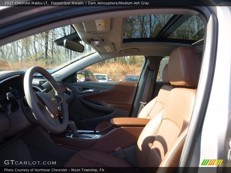 Pepperdust Metallic / Dark Atmosphere/Medium Ash Gray 2017 Chevrolet Malibu LT