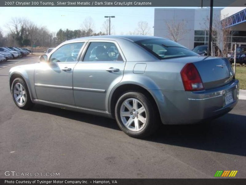 Silver Steel Metallic / Dark Slate Gray/Light Graystone 2007 Chrysler 300 Touring