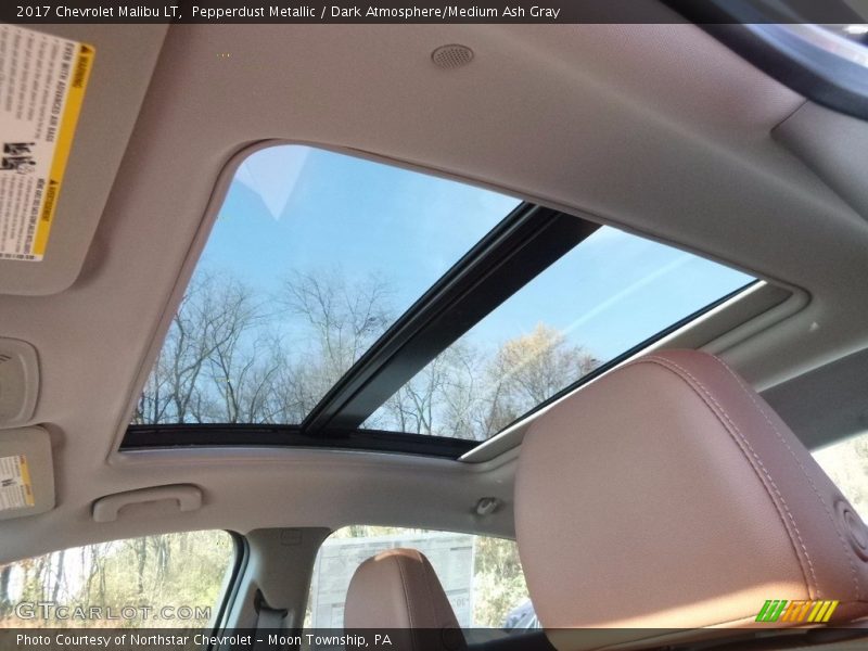 Pepperdust Metallic / Dark Atmosphere/Medium Ash Gray 2017 Chevrolet Malibu LT