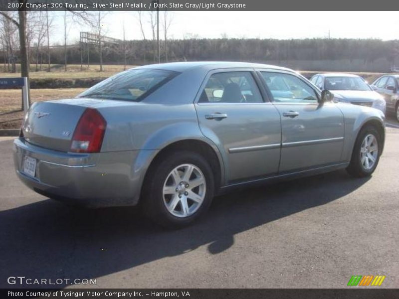 Silver Steel Metallic / Dark Slate Gray/Light Graystone 2007 Chrysler 300 Touring