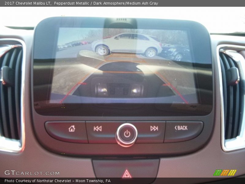 Pepperdust Metallic / Dark Atmosphere/Medium Ash Gray 2017 Chevrolet Malibu LT